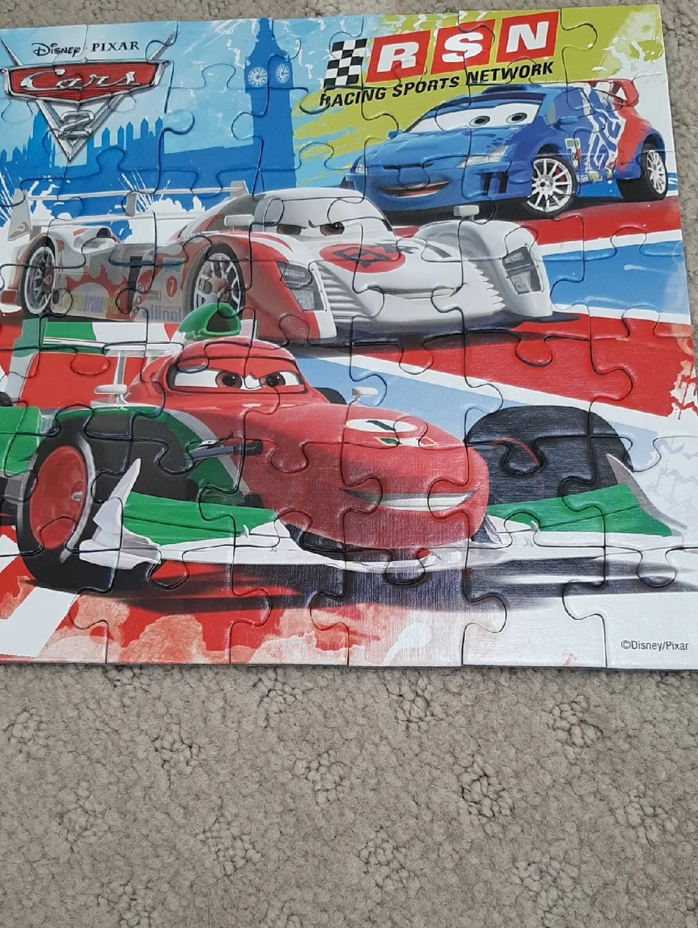 Ravensburger Cars 3 In 1  Puzzle And Book